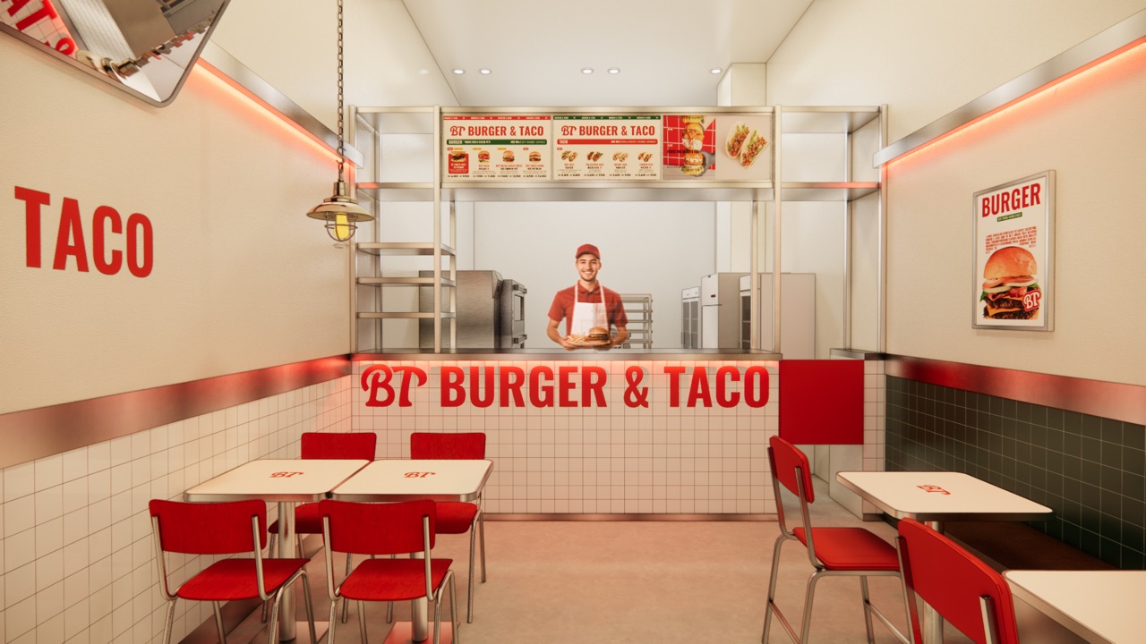 BT Burger & Taco 전국 F&B 프랜차이즈 공간 사진 5